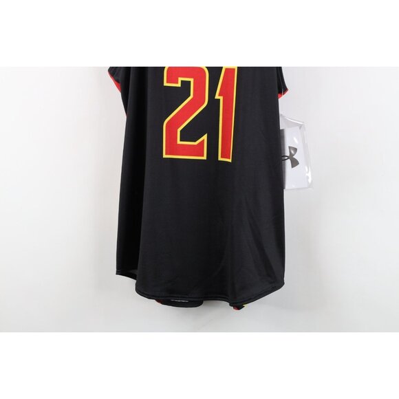 New Sample Under Armour Team Issue University of Maryland Lacrosse Jersey Womens - Picture 3 of 16